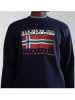 Napapijri Sweatshirt "Kreis" in Dunkelblau
