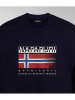 Napapijri Sweatshirt "Kreis" in Dunkelblau