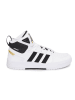 adidas Leder-Sneakers in Weiß/ Schwarz