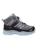 CMP Leder-Wanderboots "Rigel" in Grau/ Hellblau