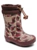 bisgaard Gummistiefel "Leaves" in Rosa