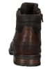Bullboxer Leder-Boots in Braun