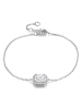 DI GIORGIO Zilveren armband met edelstenen