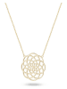 DI GIORGIO Vergulde ketting met sierelement - (L)40 cm