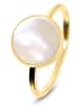 DI GIORGIO Vergold. Ring mit Perlmutt