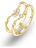 DI GIORGIO Vergold. Ring mit Edelsteinen