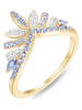 DI GIORGIO Vergold. Ring mit Edelsteinen
