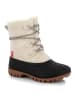 Kimberfeel Winterstiefel "Hortence" in Creme/ Schwarz