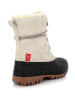 Kimberfeel Winterstiefel "Hortence" in Creme/ Schwarz