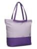 Zwei Shopper bag "Fiorella FI200" w kolorze fioletowym - 44 x 38 x 19 cm