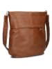 Zwei Schoudertas ''M140'' bruin - (B)35 x (H)35 x (D)18 cm
