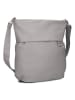 Zwei Schoudertas ''M140'' grijs - (B)35 x (H)35 x (D)18 cm
