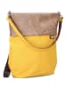 Zwei Schoudertas ''Olli OR12'' geel/lichtbruin - (B)33 x (H)34 x (D)14 cm