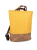 Zwei Schultertasche ''Olli OR140'' in Gelb/ Hellbraun - (B)36 x (H)38 x (T)14 cm