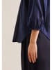 Seidensticker Bluse in Dunkelblau