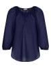 Seidensticker Bluse in Dunkelblau
