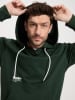 Cross Jeans Hoodie in Dunkelgrün