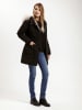 Cross Jeans Wintermantel in Schwarz