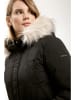 Cross Jeans Wintermantel in Schwarz