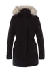 Cross Jeans Wintermantel in Schwarz