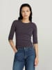 G-Star Pullover in Pflaume/ Schwarz