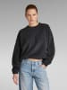 G-Star Fleecepullover in Schwarz