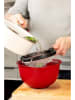 KitchenAid Sieb ''Classic'' in Silber/ Schwarz - (L)36 x (B)17,5 cm