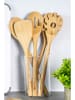 KitchenAid Spaghettilöffel in Hellbraun - (L)32 cm
