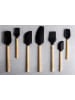 KitchenAid Teigschaber in Hellbraun/ Schwarz - (L)30,6 cm