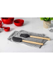KitchenAid Teigschaber in Hellbraun/ Schwarz - (L)30 cm