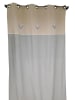 Anticline Gordijn lichtgrijs/beige - (L)250 x (B)140 cm