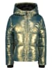 RAIZZED® Winterjas "Marly" groen/goudkleurig