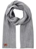 Camel Active Lammwoll-Schal in Grau - (L)190 x (B)25 cm