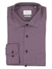 Eterna Hemd - Comfort fit - in Dunkelblau/ Pink