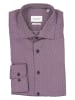 Eterna Hemd - Slim fit - in Dunkelblau/ Pink