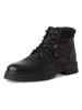 s.Oliver Leren boots zwart