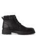 s.Oliver Leren boots zwart