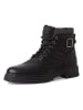 s.Oliver Leren boots zwart