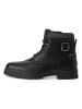 s.Oliver Leder-Boots in Schwarz