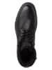 s.Oliver Leren boots zwart