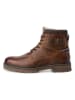 s.Oliver Leren boots bruin