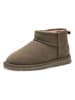 s.Oliver Leren enkelboots kaki