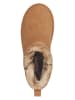 s.Oliver Leren winterboots lichtbruin
