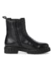 s.Oliver Leder-Boots in Schwarz