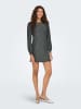 ONLY Strickkleid in Schwarz