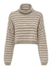 ONLY Rollkragenpullover in Beige/ Creme