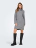 ONLY Strickkleid in Grau