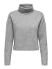 ONLY Rollkragenpullover in Grau