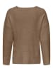 ONLY Sweter w kolorze brązowym