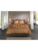 HNL Twill beddengoedset "Haruto" mosterdgeel